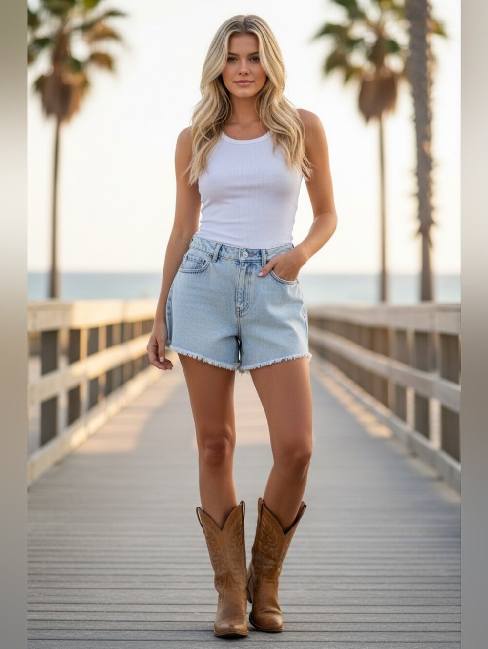 SO High Rise Dad Shorts Size 11 NWT Light Wash Denim Cutoff Shorts - Picture 1 of 3